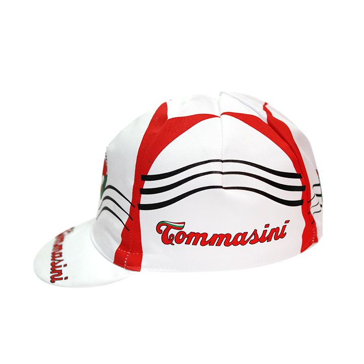 Tommasini CORSA WHITE CYCLING CAP/ 白色小帽