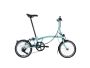 Brompton C Line Explore 2025 Turkish Green - 12 speed with Low handlebar/Front Carrier Block/