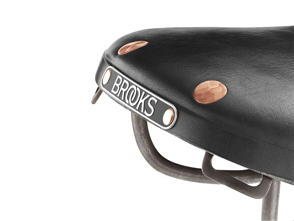 Brooks B17 Special Titanium 皮革座墊 黑色