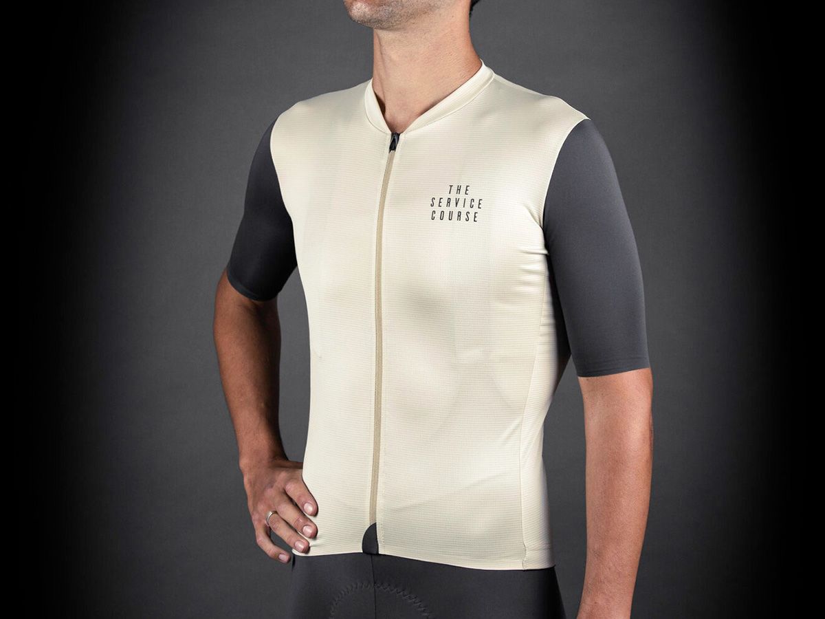 The Service Course Race Jersey Beige S