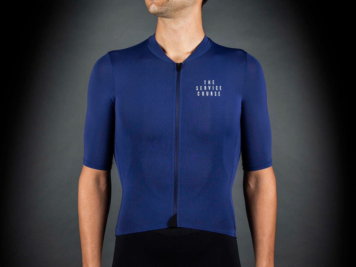 The Service Course SS Training Jersey Men Navy 