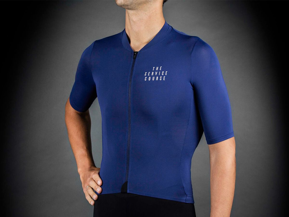 The Service Course SS Training Jersey Men Navy 