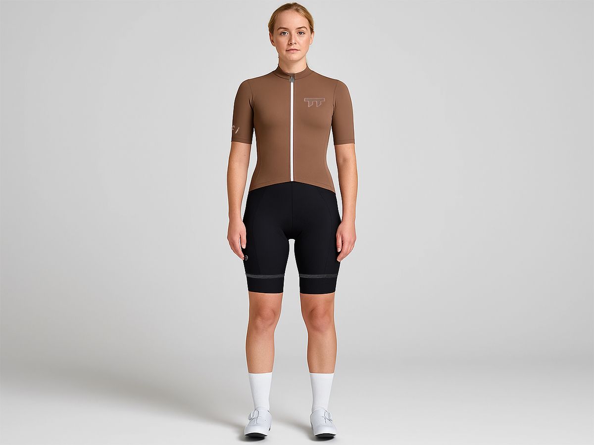 E Line Women's Classic Jersey 女款經典車衣 / 棕色