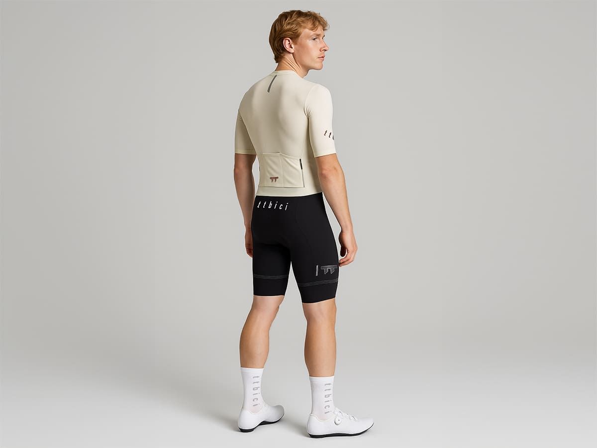 E Line Men's Classic Jersey 男款經典車衣 / 米白色