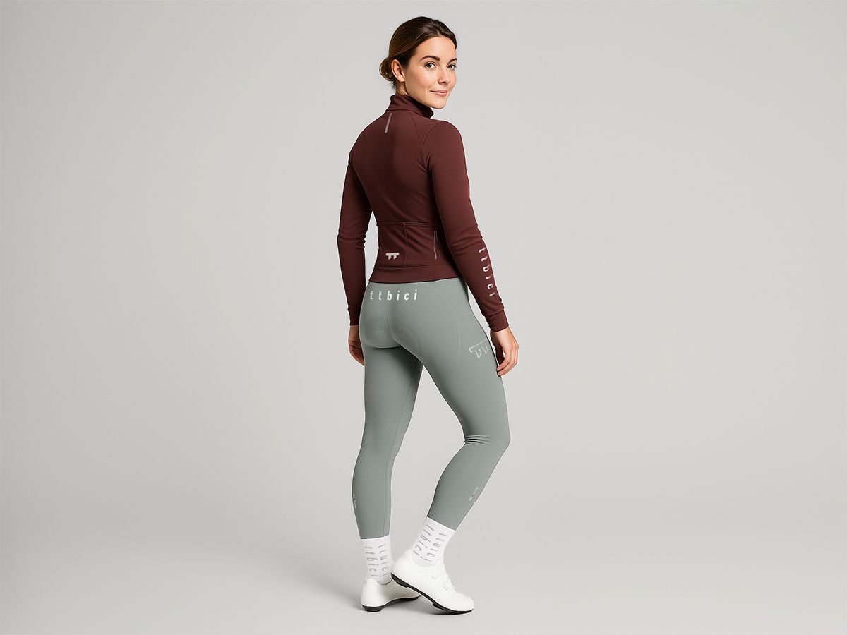 e Line Women's Classic Thermal Tight 女款經典保暖長車褲 / 岩灰
