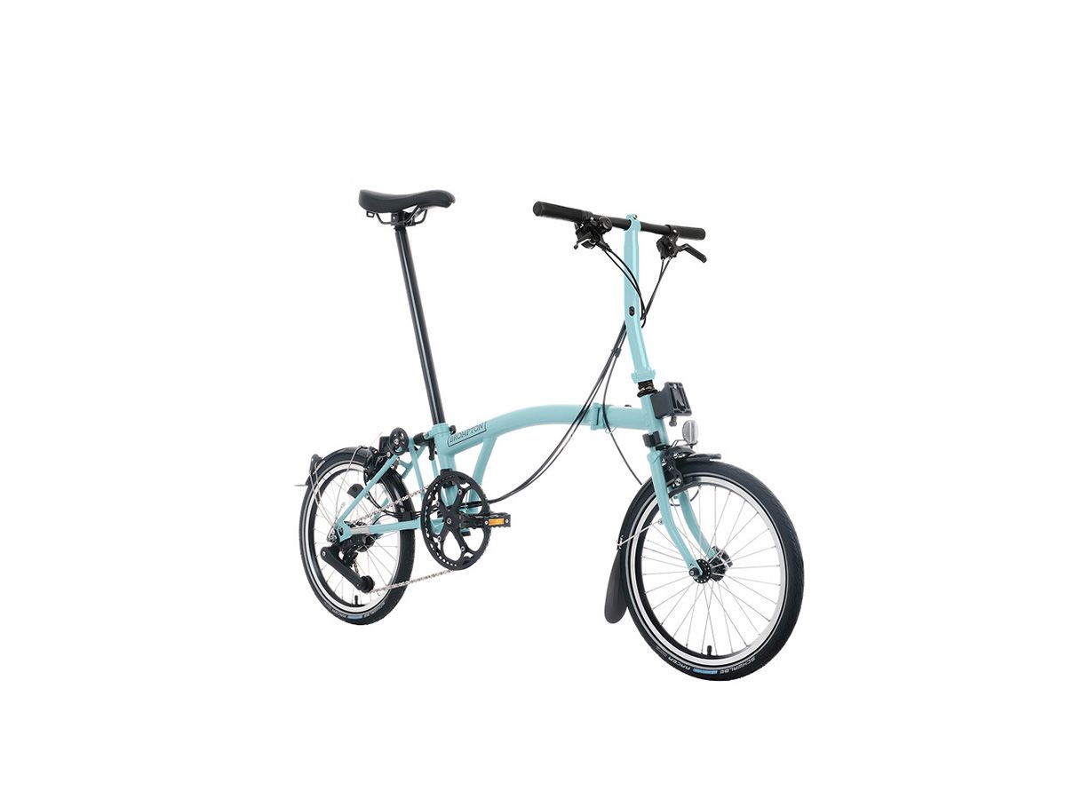 Brompton C Line Explore 2026 Turkish Green - 4 speed with Low handlebar