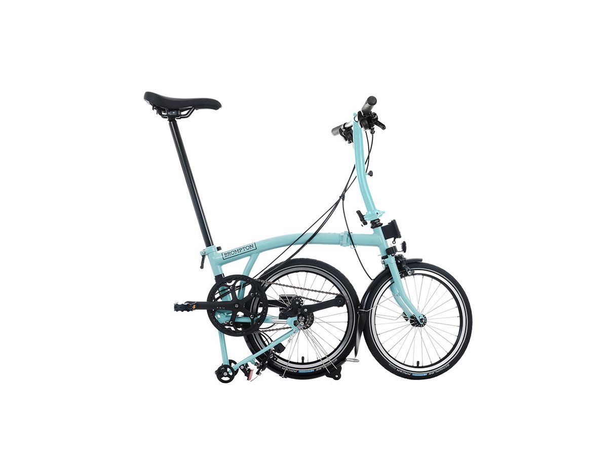 Brompton C Line Explore 2026 Turkish Green - 4 speed with Low handlebar