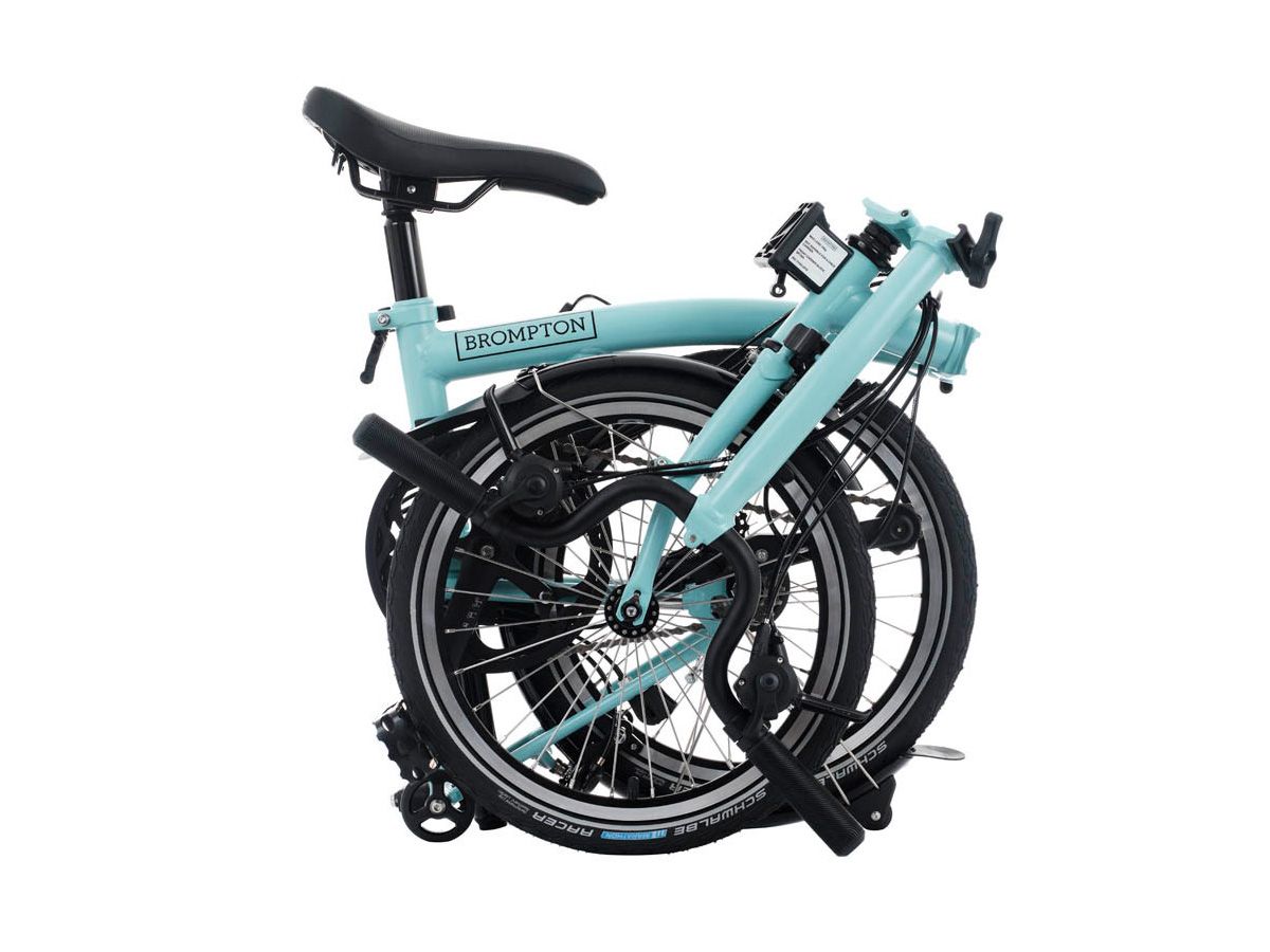 Brompton C Line Explore 2026 Turkish Green - 4 speed with Low handlebar