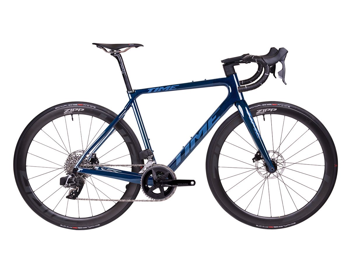 TIME ADHX 全內線全地形車 - Gloss Cobalt/青瓷藍 - SRAM RIVAL ETAP AXS 2x12 XS