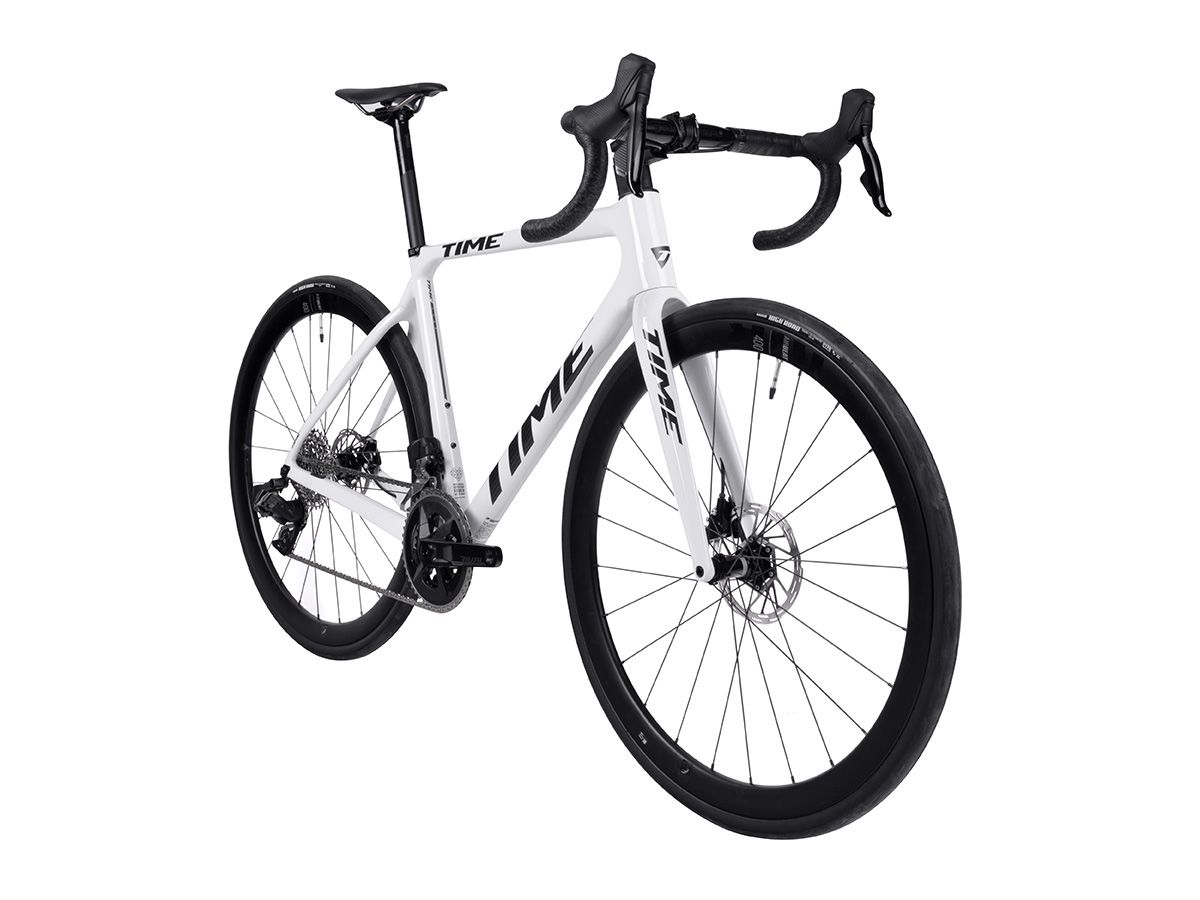 TIME ADHX 全內線全地形車 - Gloss White/浩瀚白 - SRAM RIVAL ETAP AXS 2x12 XS