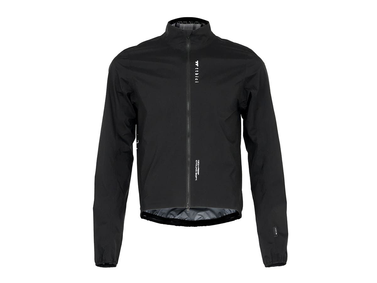 a Line Altitude Rain Jacket Black