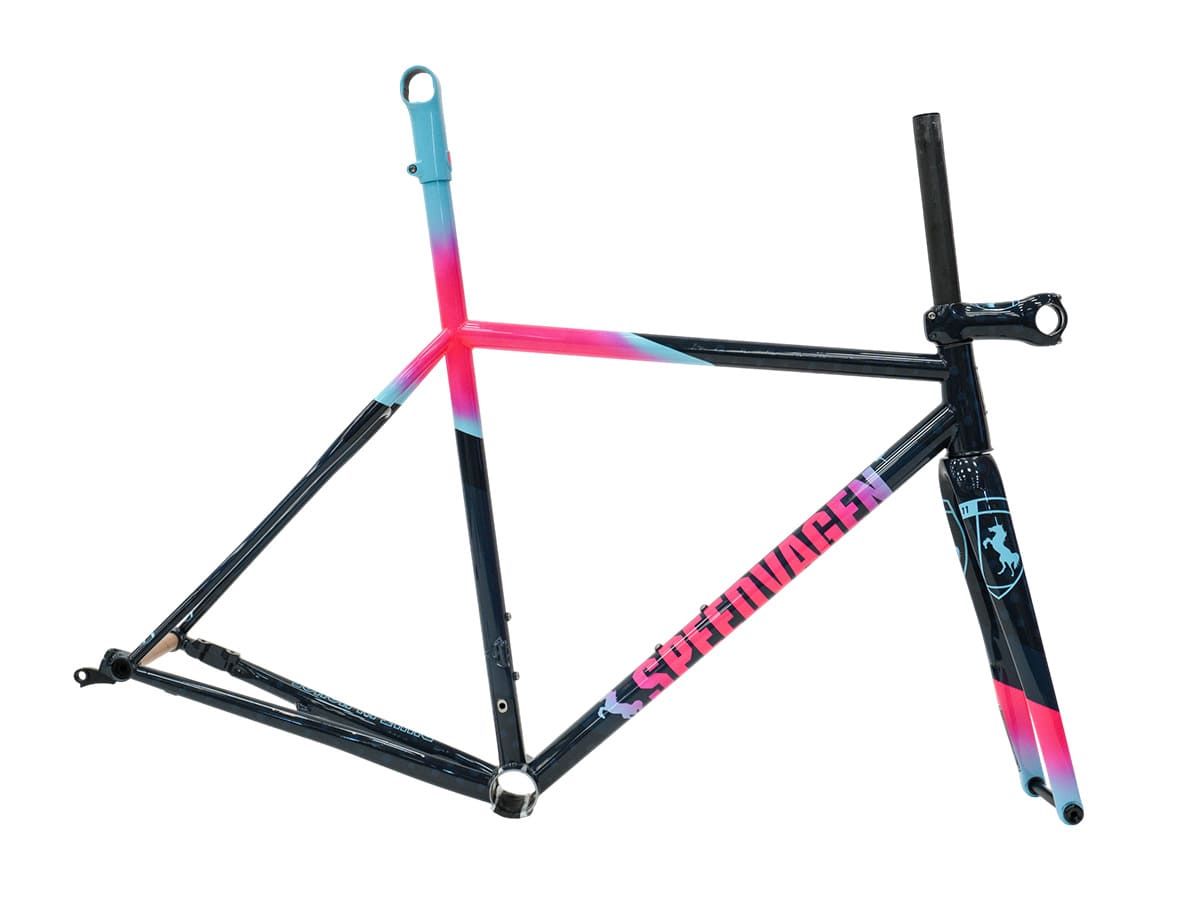 Speedvagen Custom A-Team Disc Road Shiny Pink / 52 cm