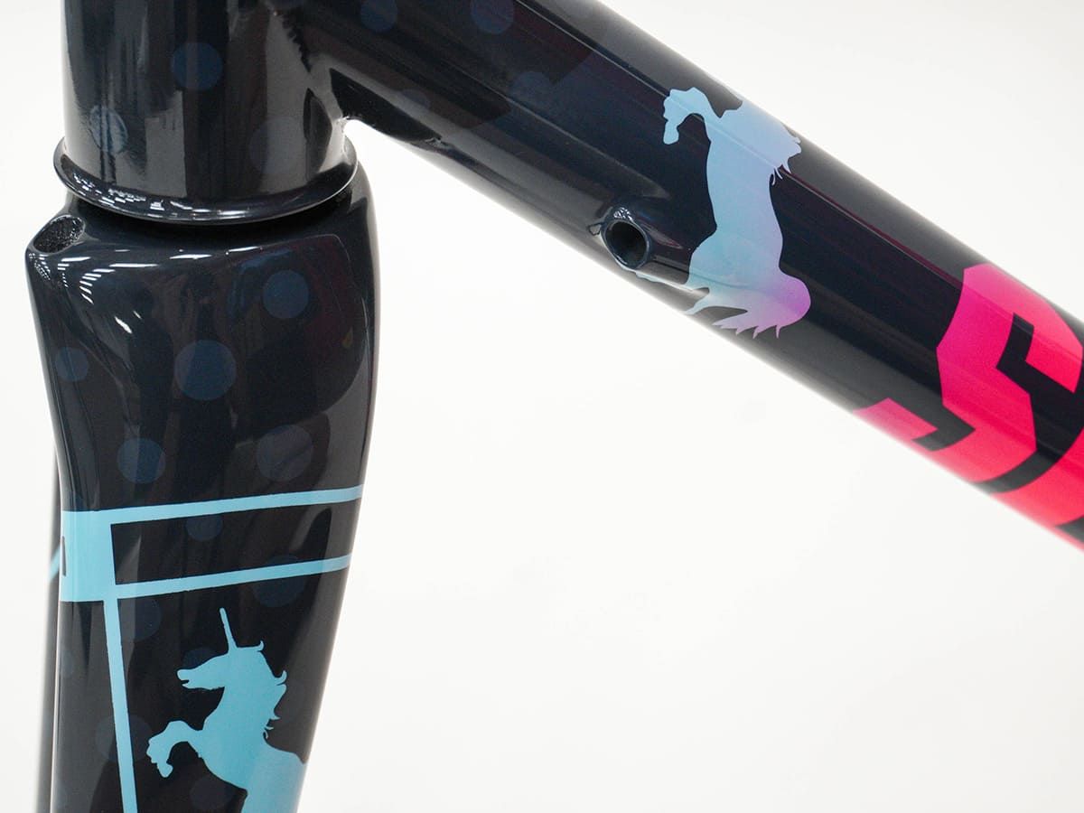 Speedvagen Custom A-Team Disc Road Shiny Pink / 52 cm