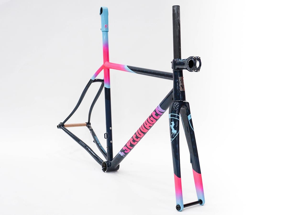 Speedvagen Custom A-Team Disc Road Shiny Pink / 52 cm