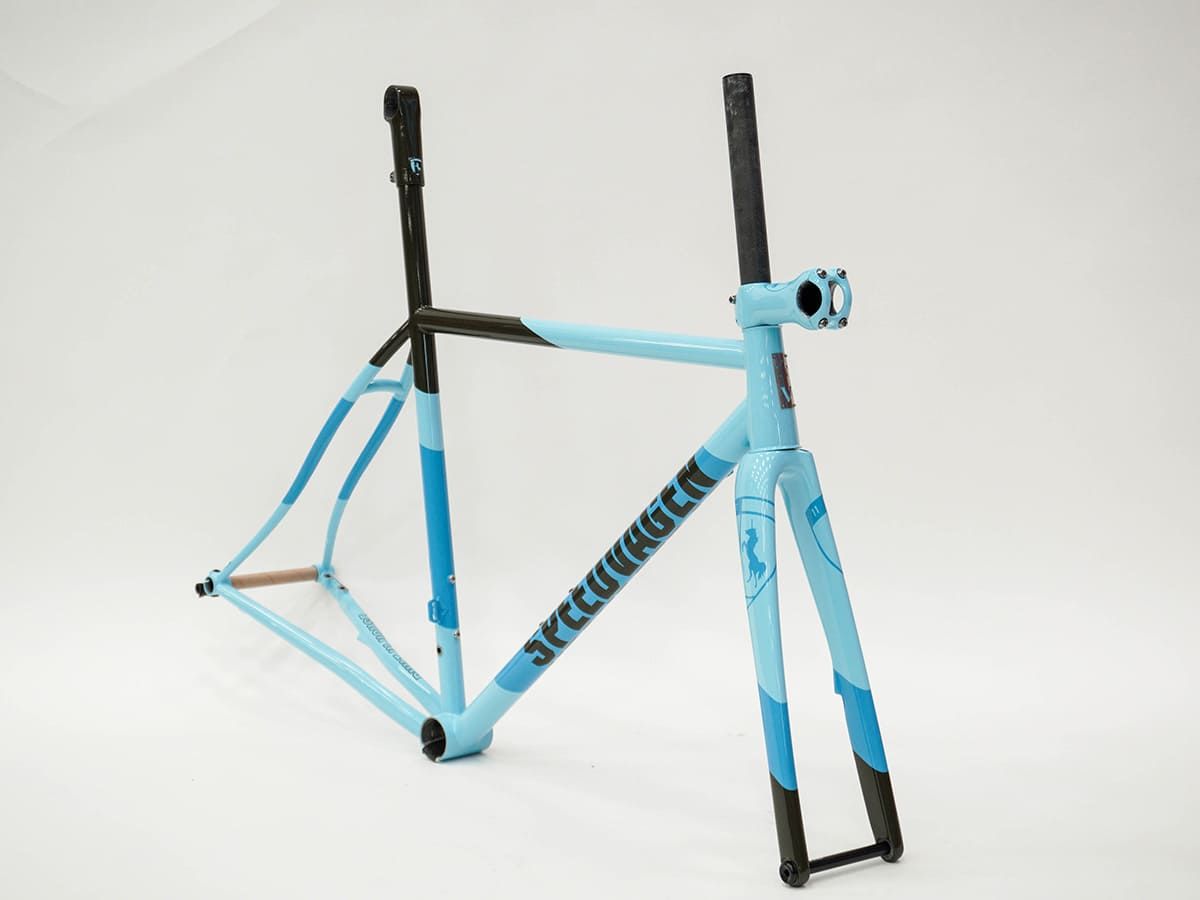 Speedvagen A-Team Disc Road 客製化 香草藍 / 52cm