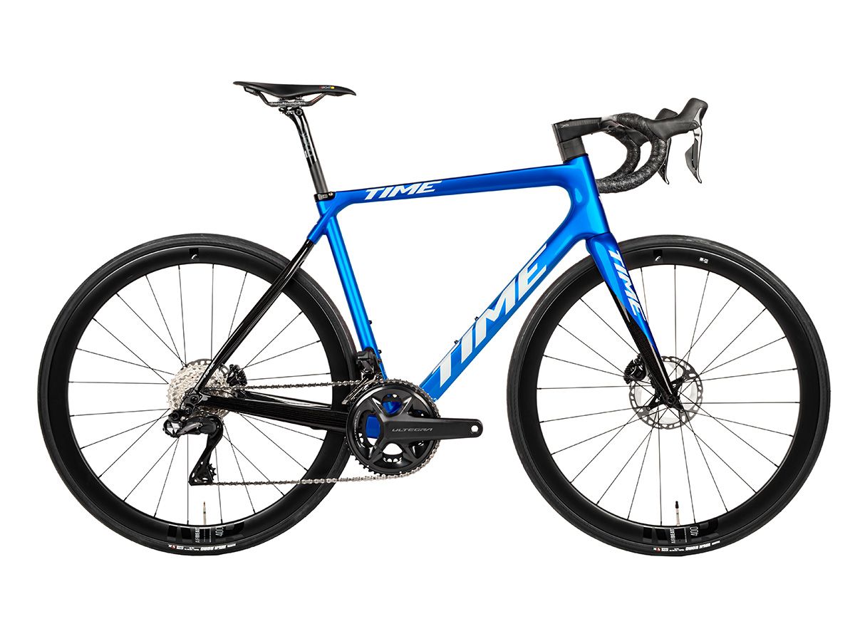 TIME ADH 全內線公路車 - Blue Chroma/電鍍藍 - SHIMANO ULTEGRA Di2 2x12 S