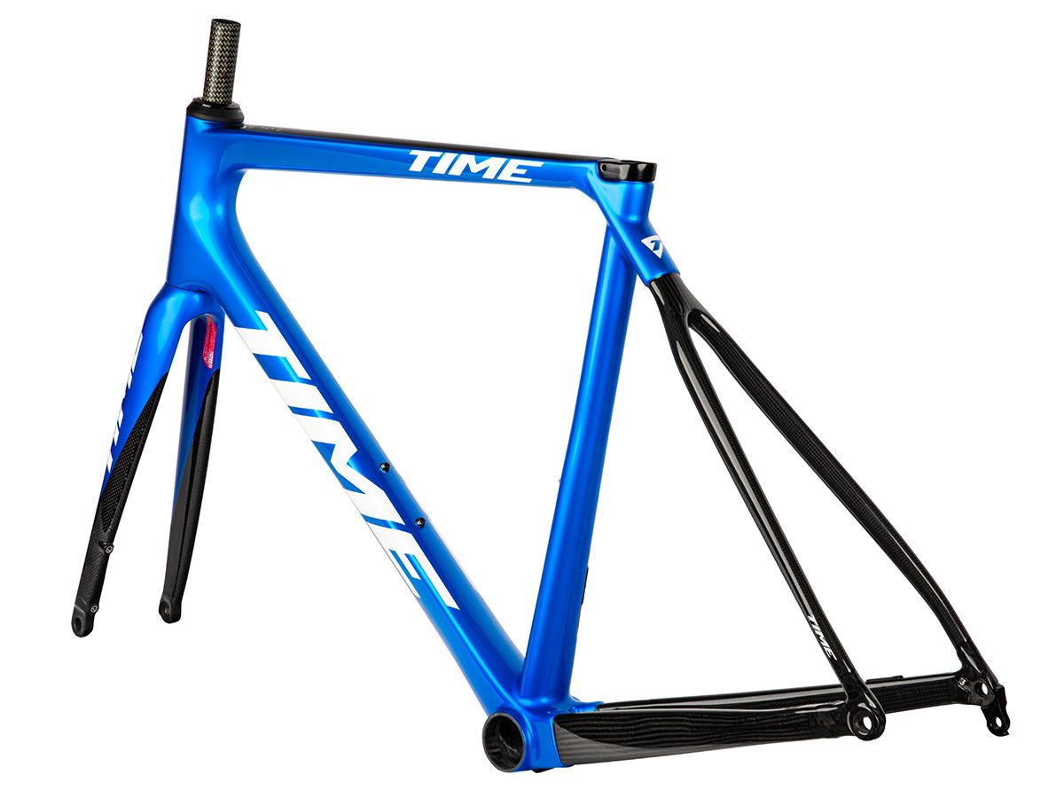 TIME ADH 全內線公路車 - Blue Chroma/電鍍藍 - SHIMANO ULTEGRA Di2 2x12 L