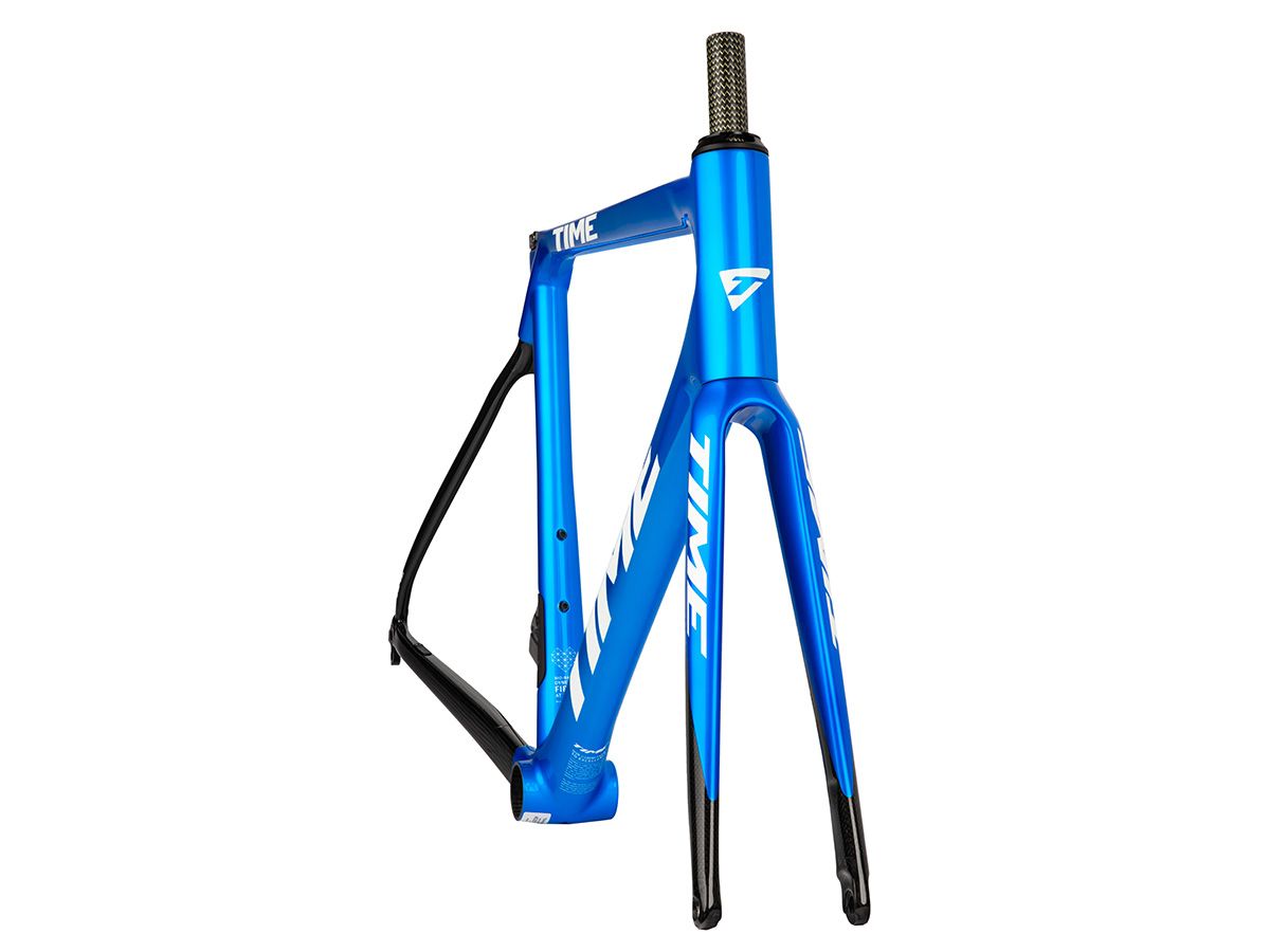 TIME ADH 全內線公路車 - Blue Chroma/電鍍藍 - SHIMANO ULTEGRA Di2 2x12 S
