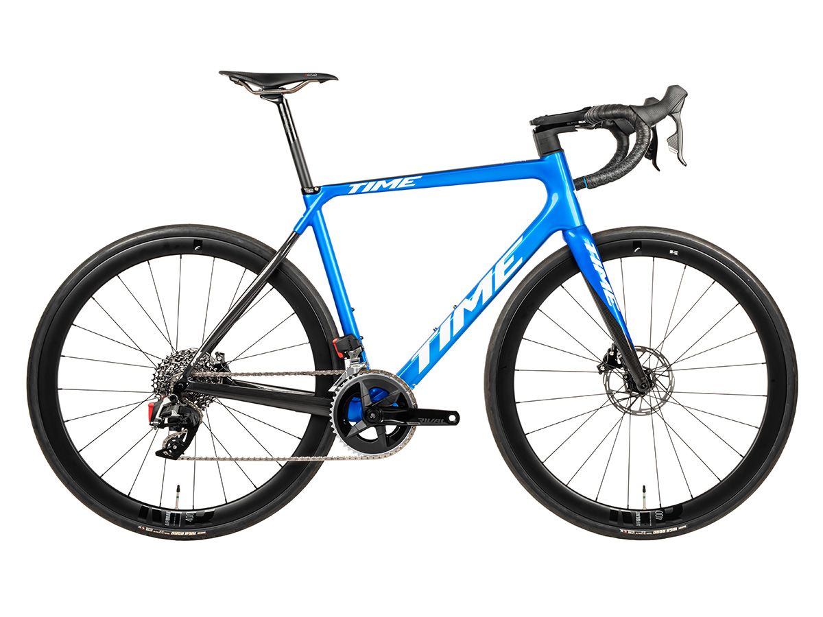 TIME ADH 全內線公路車 - Blue Chroma/電鍍藍 - SRAM RIVAL ETAP AXS 2x12 M