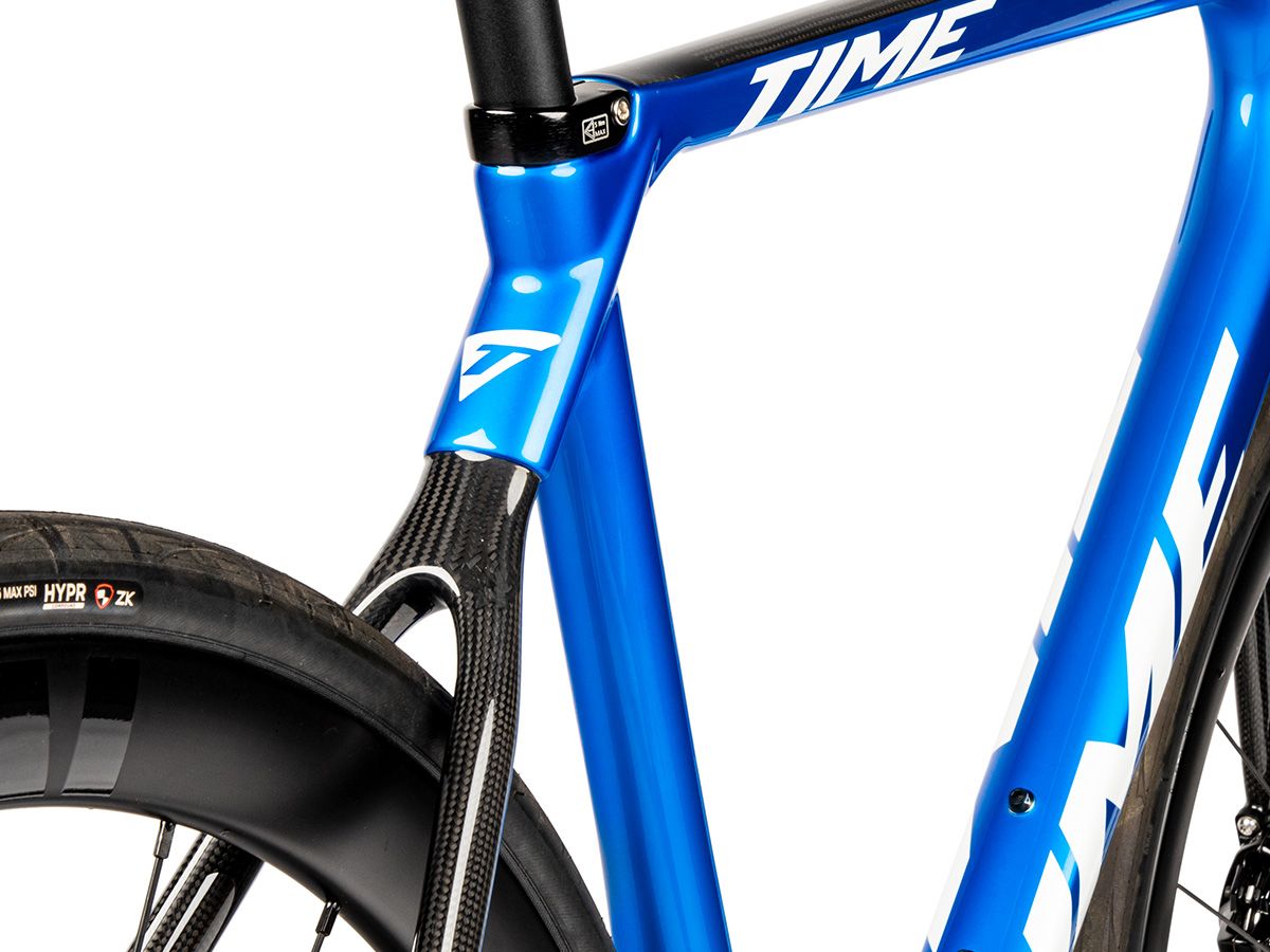 TIME ADH 全內線公路車 - Blue Chroma/電鍍藍 - SRAM RIVAL ETAP AXS 2x12 M