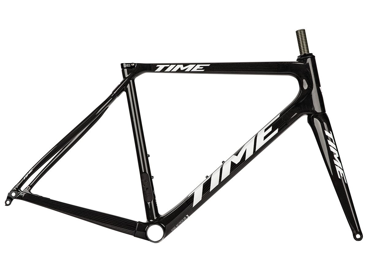 TIME ADH 全內線公路車 - Gloss Carbon/碳纖黑 - SHIMANO ULTEGRA Di2 2x12 M