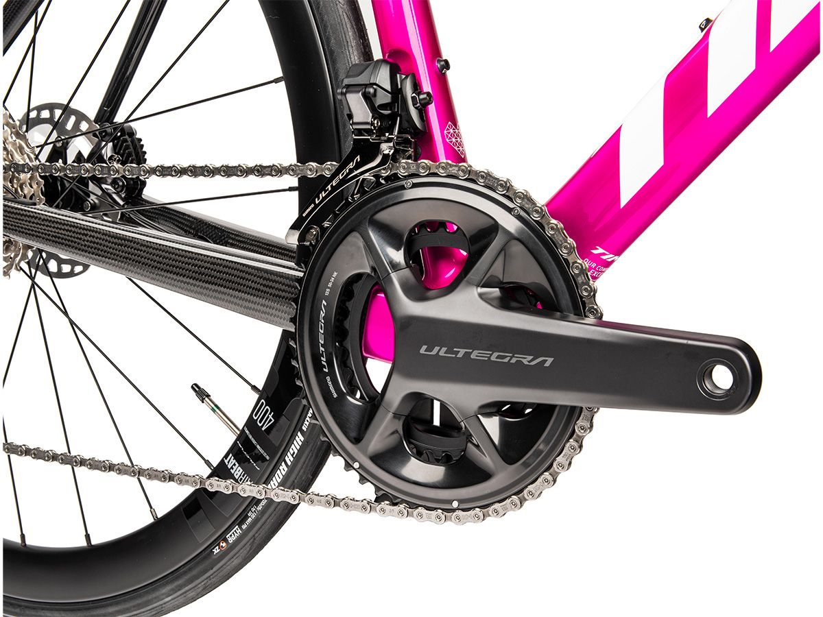 TIME ADH 全內線公路車 - Pink Chroma/電鍍粉紅 - SHIMANO ULTEGRA Di2 2x12 M