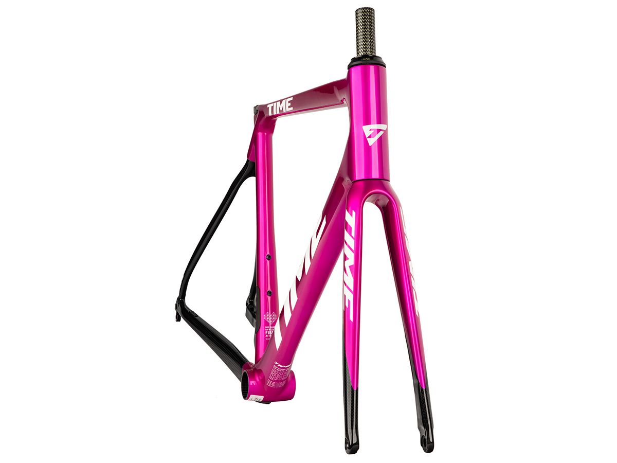 TIME ADH 全內線公路車 - Pink Chroma/電鍍粉紅 - SRAM RIVAL ETAP AXS 2x12 S