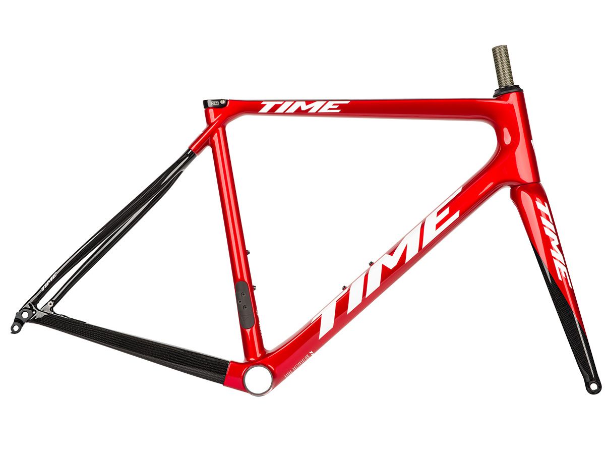 TIME ADH 全內線公路車 - Red Chroma/電鍍紅 - SRAM RIVAL ETAP AXS 2x12 M