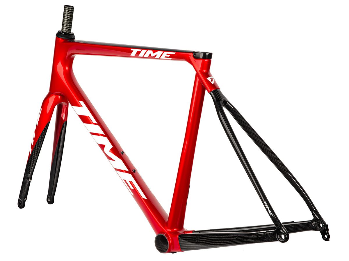TIME ADH 全內線公路車 - Red Chroma/電鍍紅 - SRAM RIVAL ETAP AXS 2x12 M