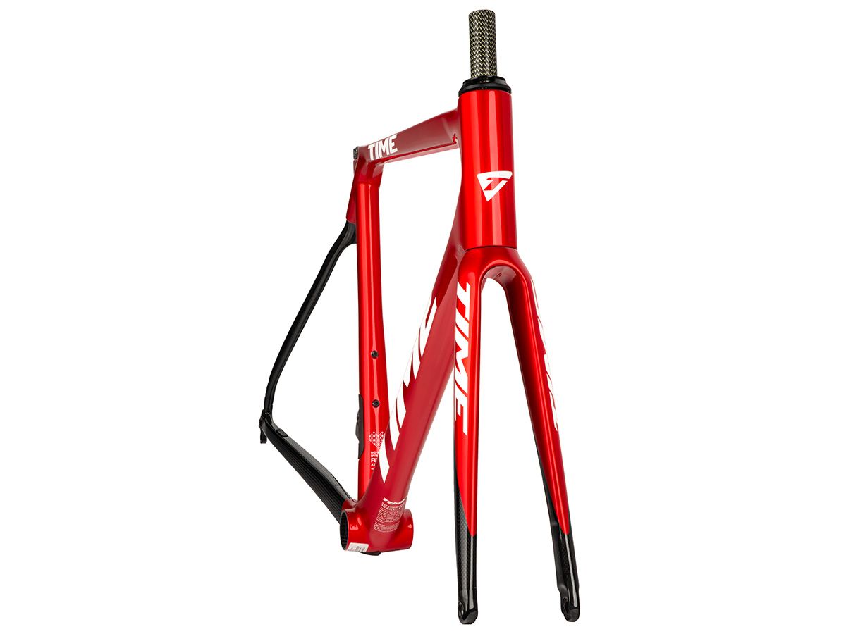TIME ADH 全內線公路車 - Red Chroma/電鍍紅 - SRAM RIVAL ETAP AXS 2x12 XS