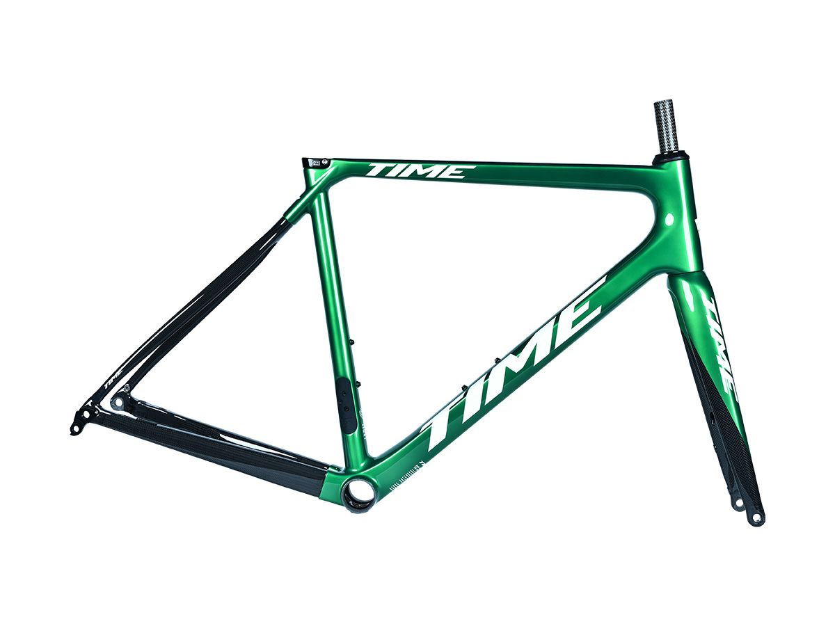 TIME ADH 全內線公路車 - Green Chroma/電鍍綠 - SHIMANO ULTEGRA Di2 2x12 M