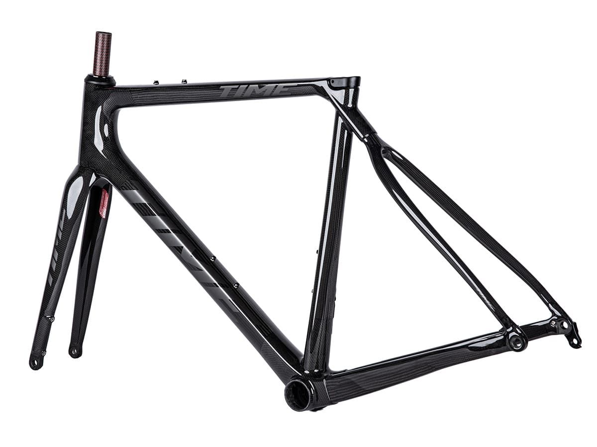 TIME ADHX - Gloss Carbon - SRAM RIVAL ETAP AXS 2x12 XS