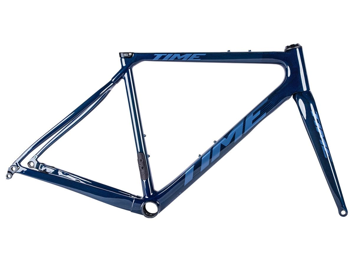 TIME ADHX - Gloss Cobalt - SRAM RIVAL ETAP AXS 2x12 XS