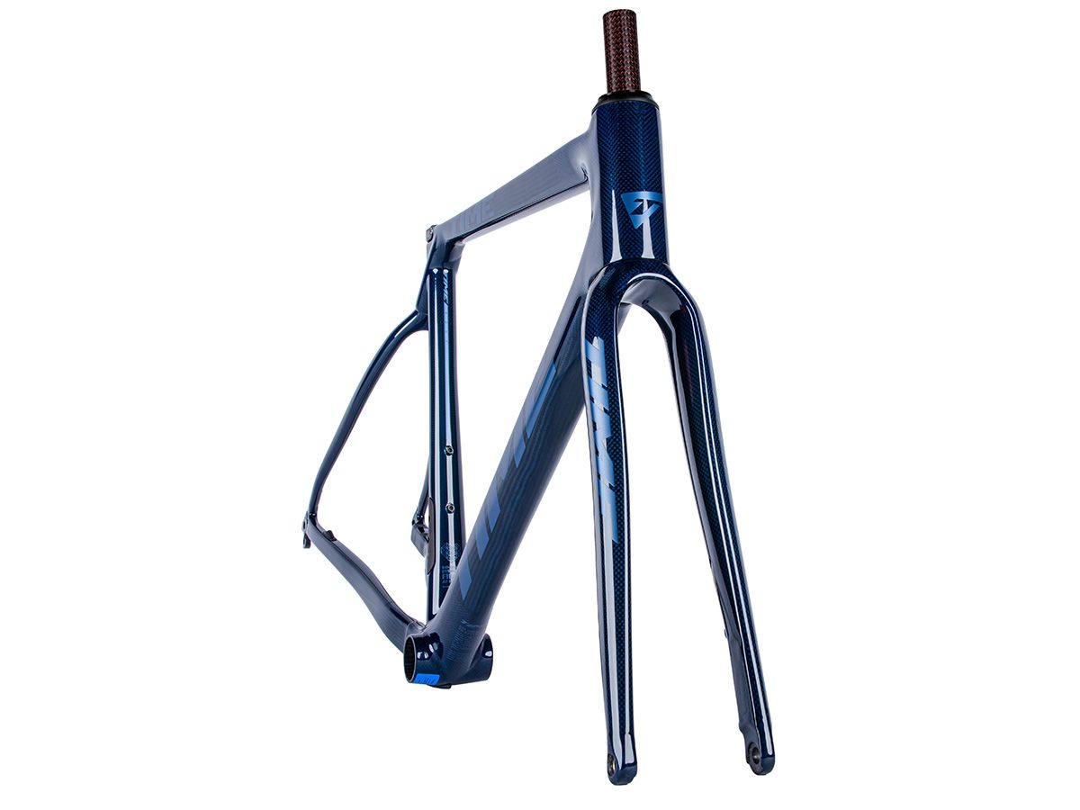 TIME ADHX - Gloss Cobalt - SRAM RIVAL ETAP AXS 2x12 M