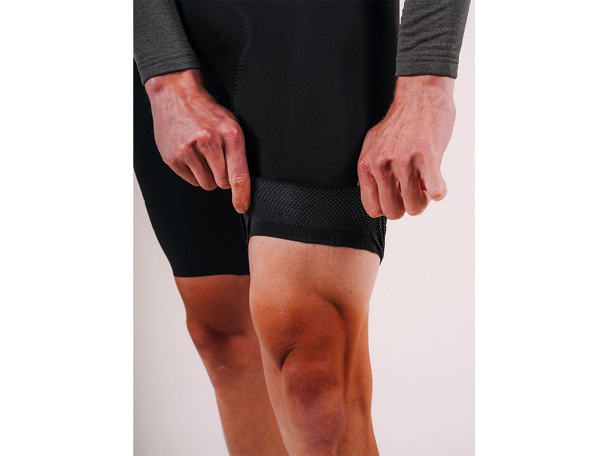 The Service Course Men Bib Shorts (2.0) 男款連身車褲 黑色 S