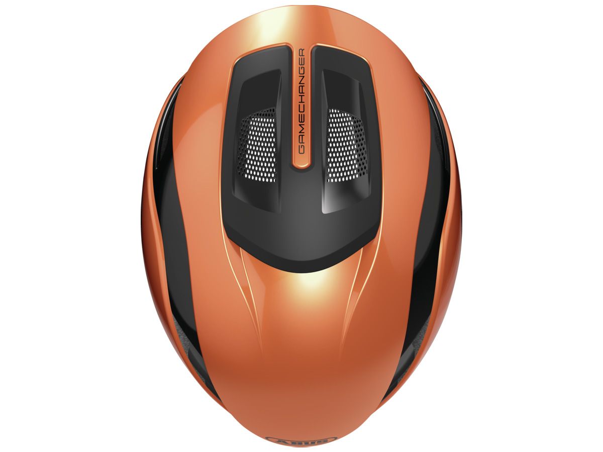ABUS GAMECHANGER 2.0 空力安全帽 亮橘 S