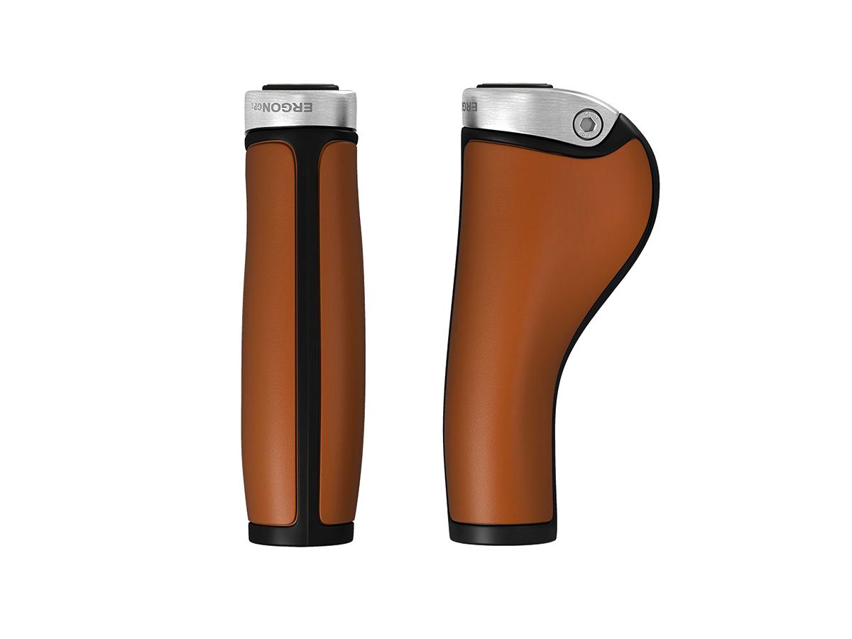 Brooks GP1 Leather Grips 130/130 Honey