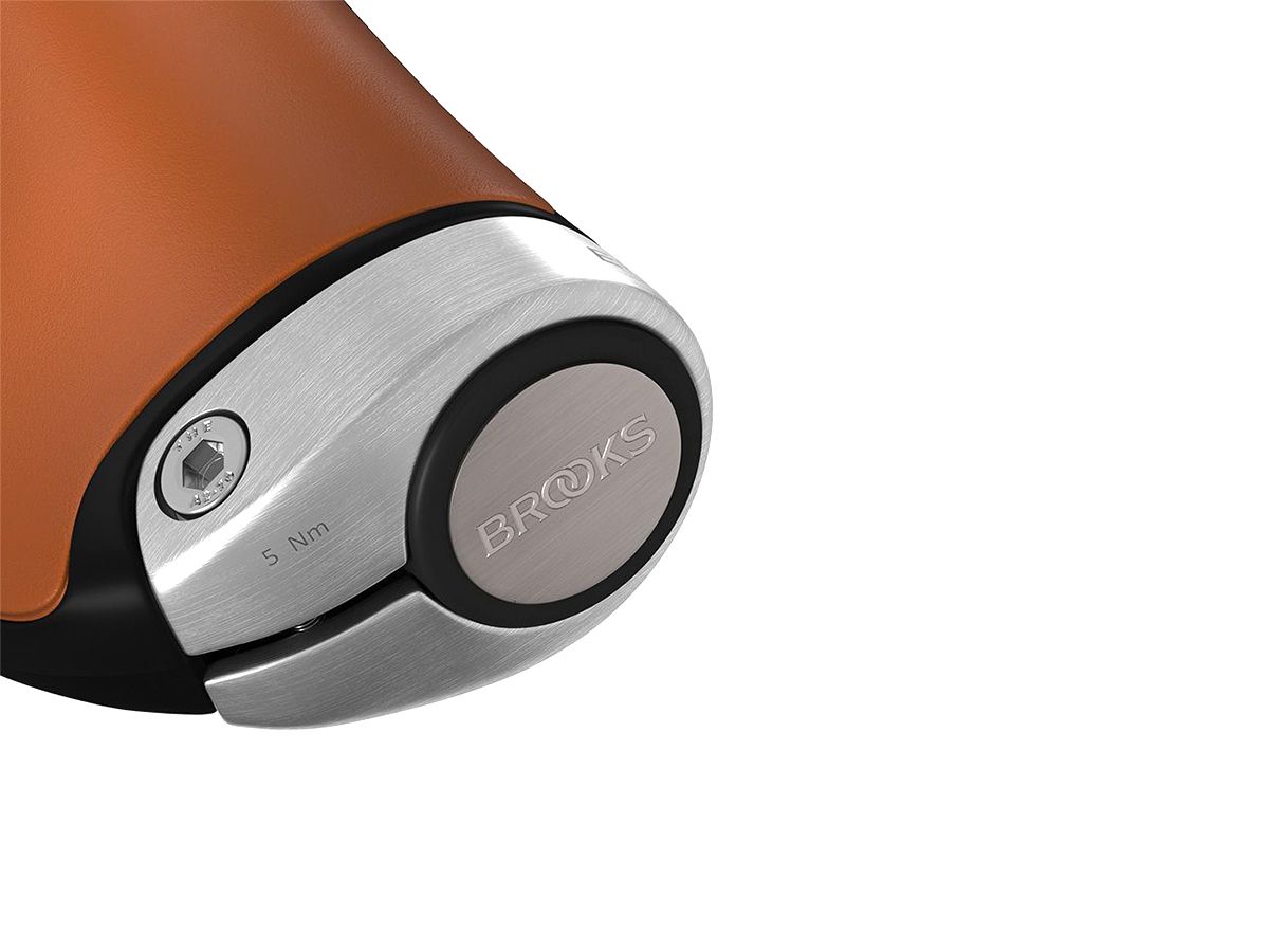 Brooks GP1 Leather Grips 130/130 Honey