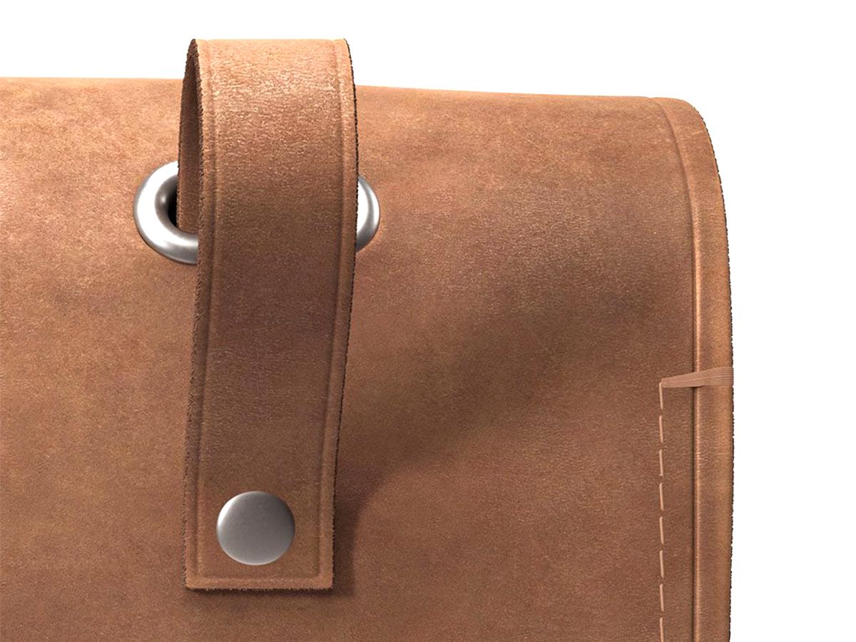 Brooks Challenge Saddle Bag Dark Tan