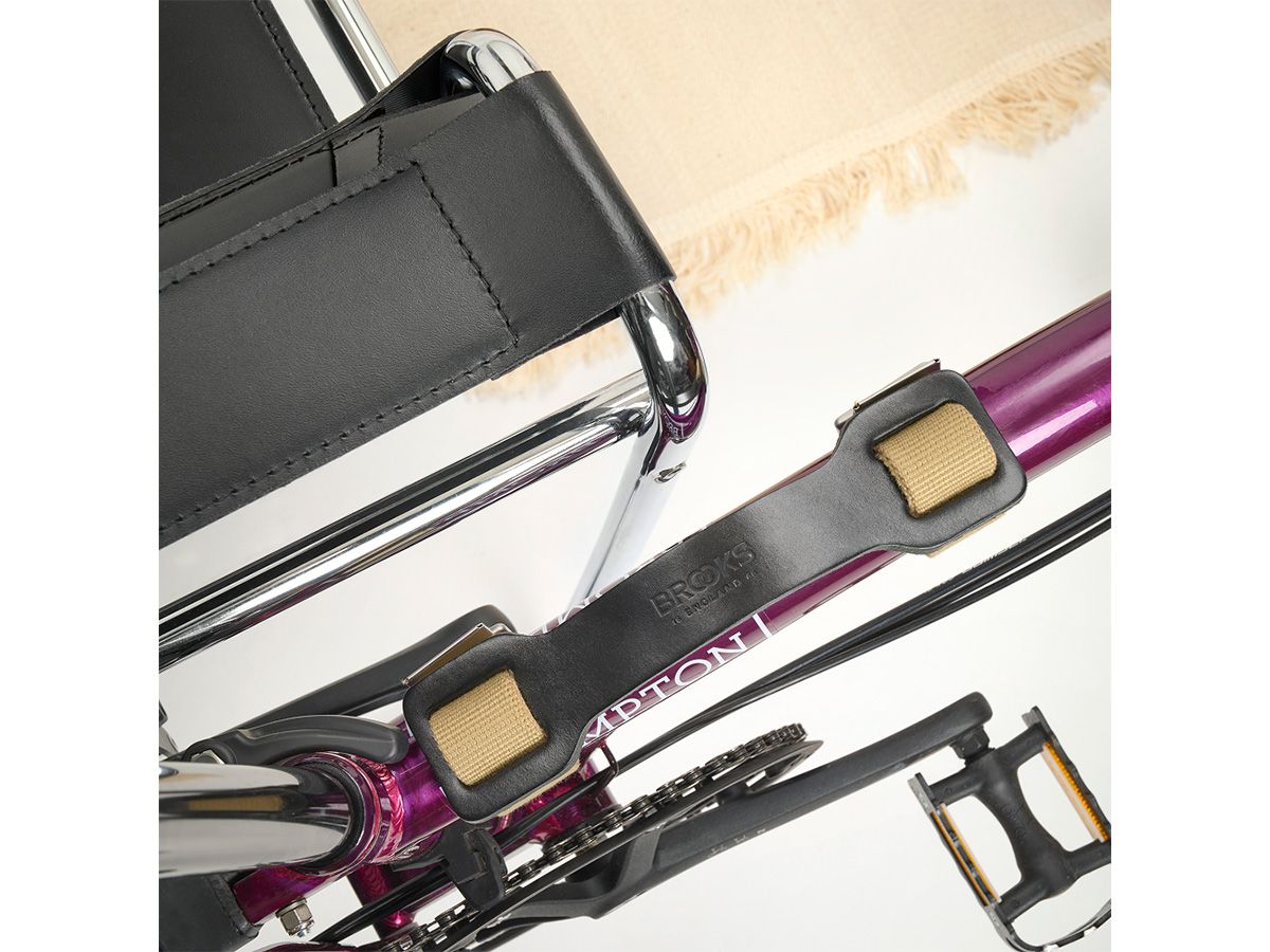 Brooks 皮革攜行固定帶 褐色