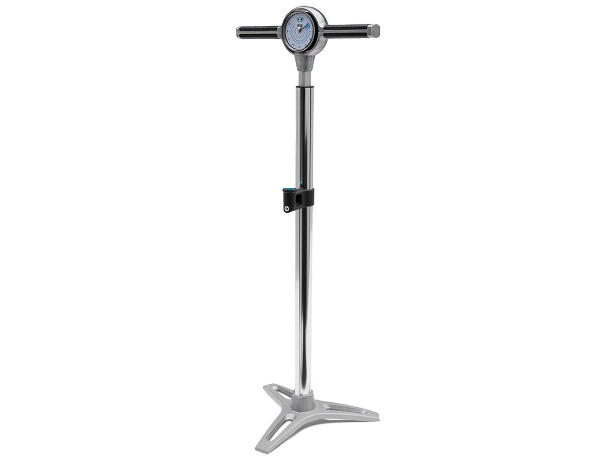 Crankbrothers Klic Floor Pump Analog SILVER