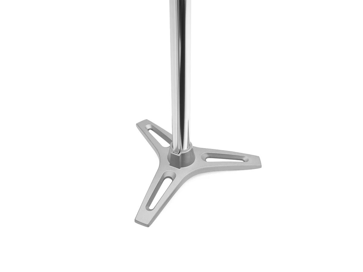 Crankbrothers Klic Floor Pump Analog SILVER