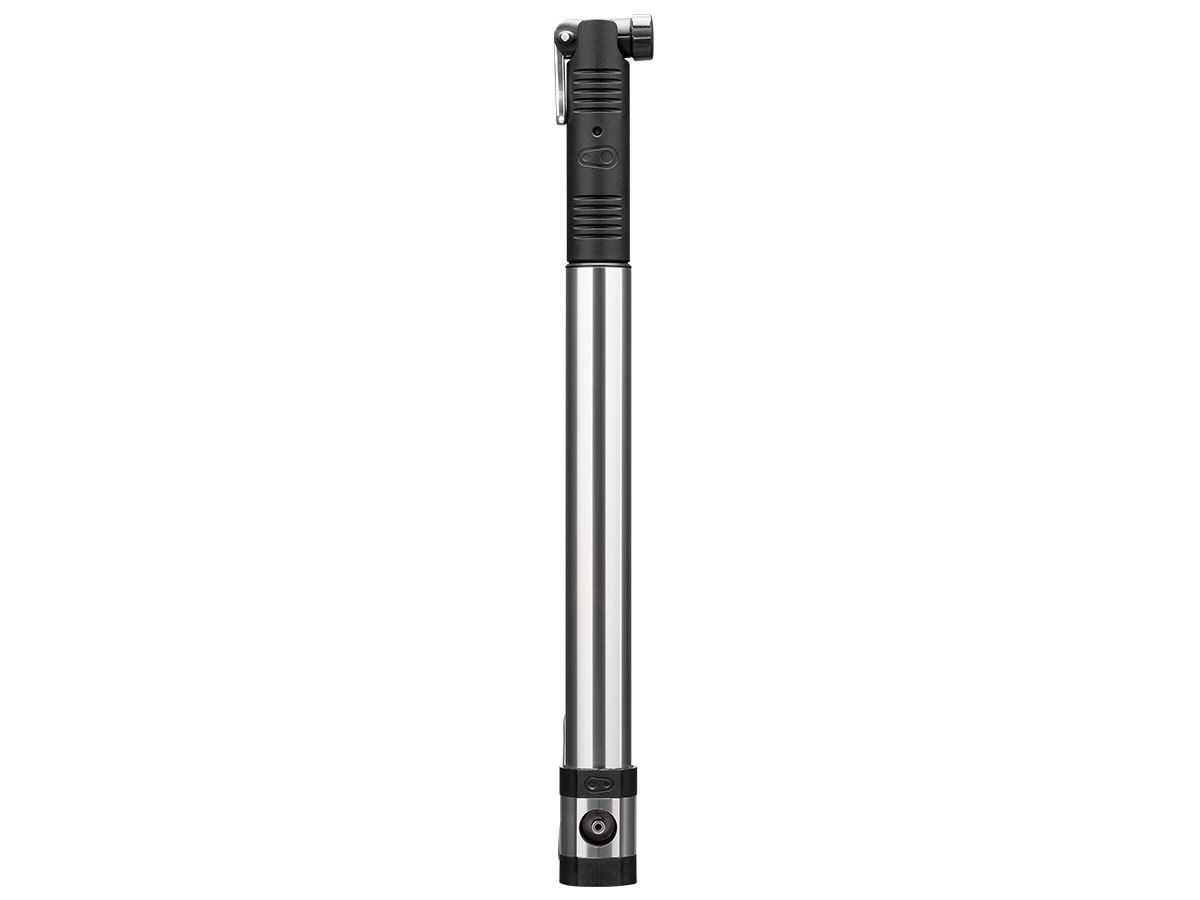 Crankbrothers Klic HV 迷你直立式打氣筒 - 銀色
