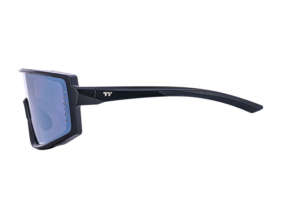 E-1 Cycling Sunglasses 騎行運動眼鏡 / 純黑色+鏡面銀鏡片 (CAT3)
