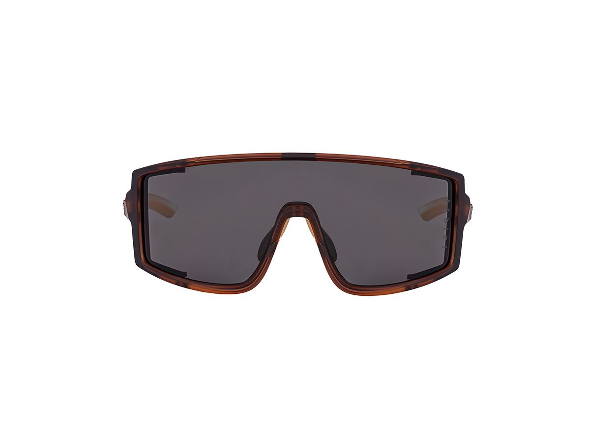 E-1 Cycling Sunglasses / Matte Brown / Grey Lens (CAT2)