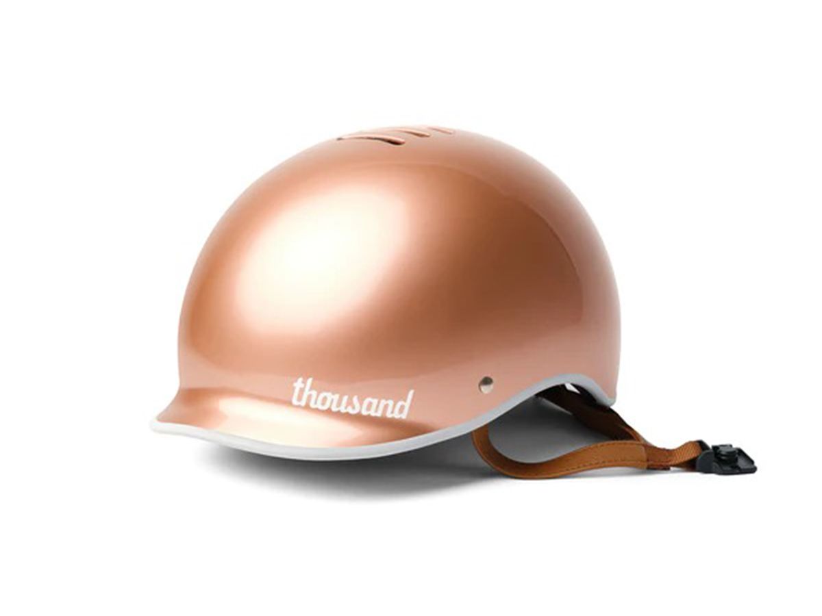Thousand HERITAGE 單車和滑板安全帽 玫瑰金 M