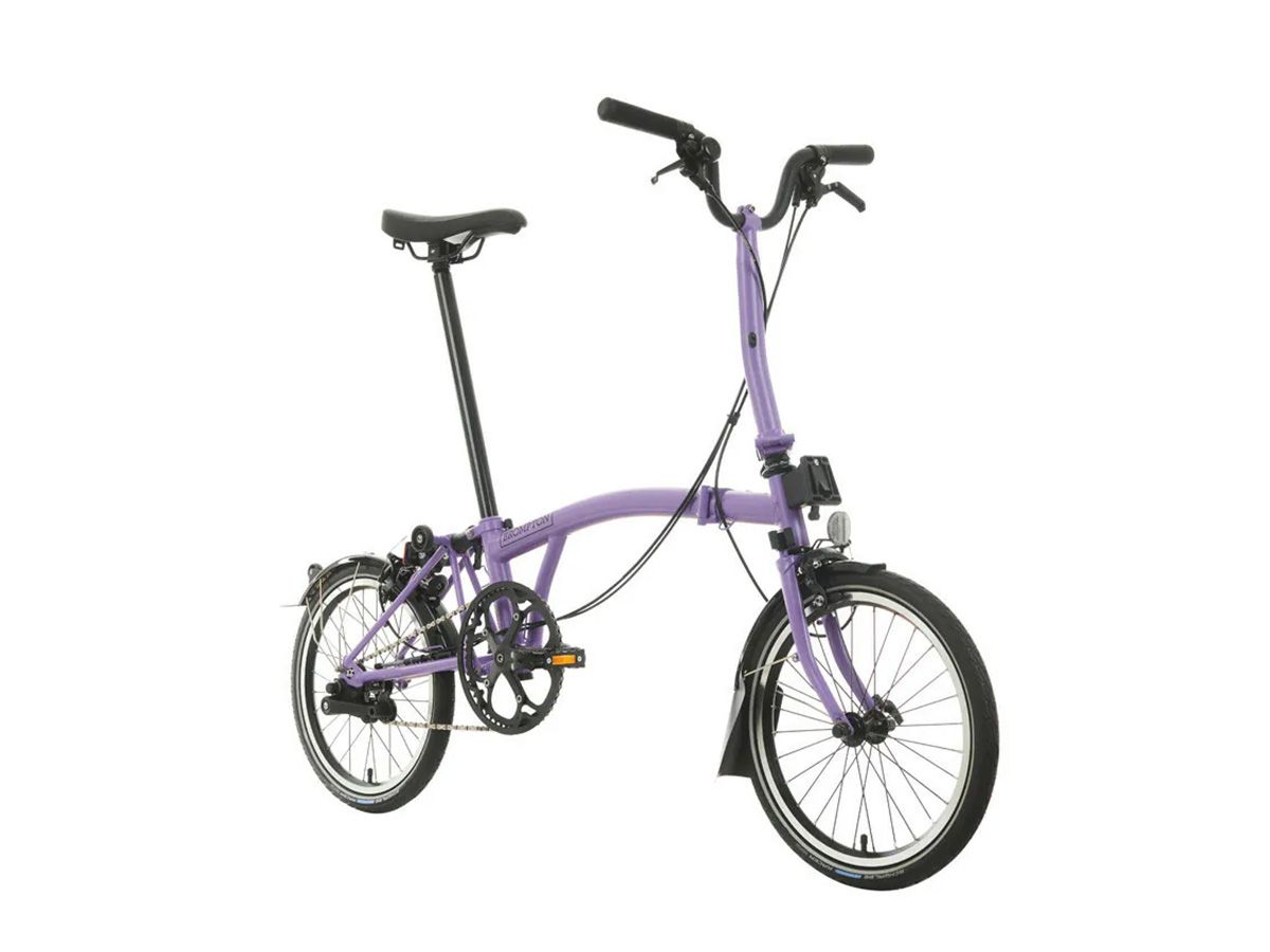 Brompton C Line - 2024 丁香紫 - M把 6 速