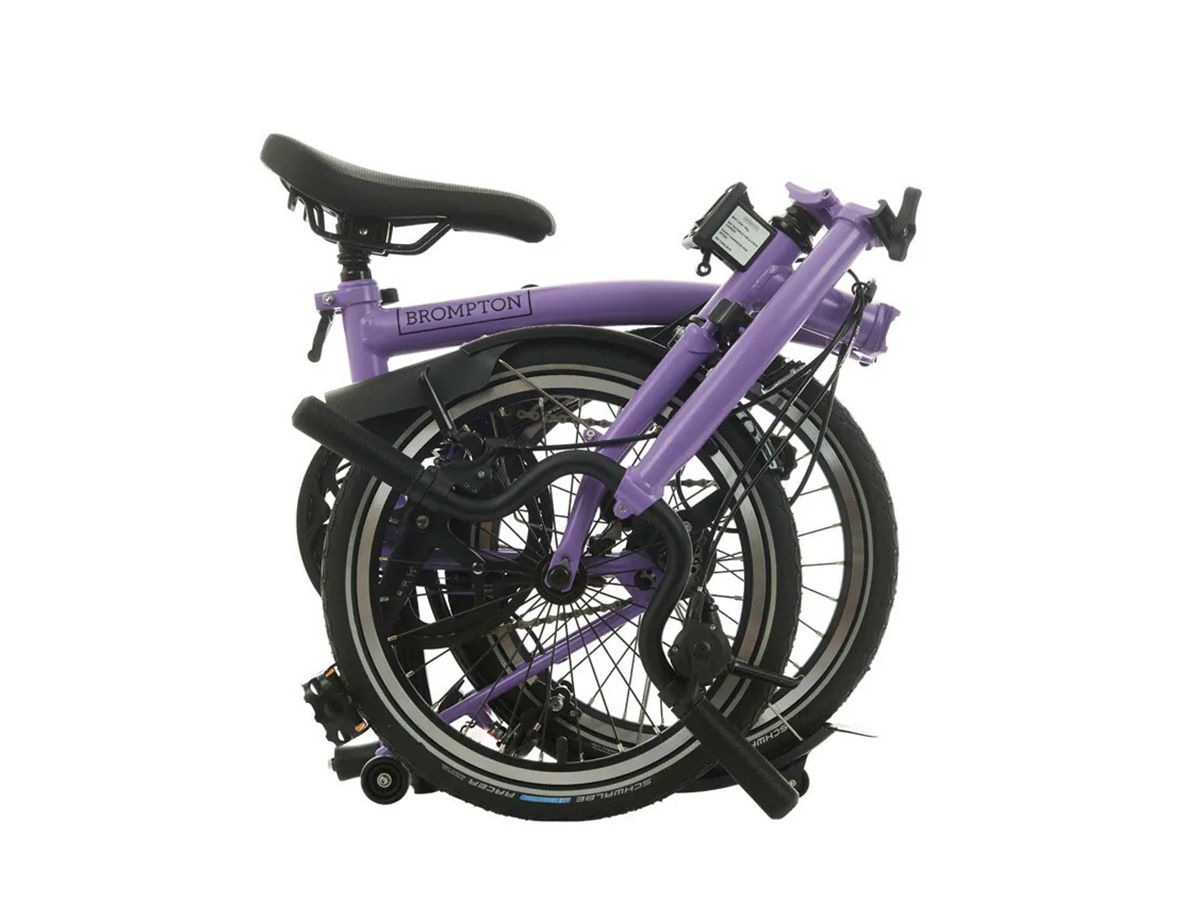 Brompton C Line - 2024 丁香紫 - M把 6 速