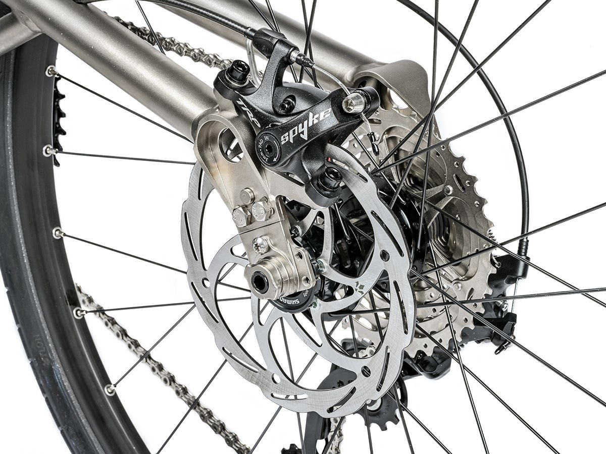 Helix Standard 鈦合金折疊自行車