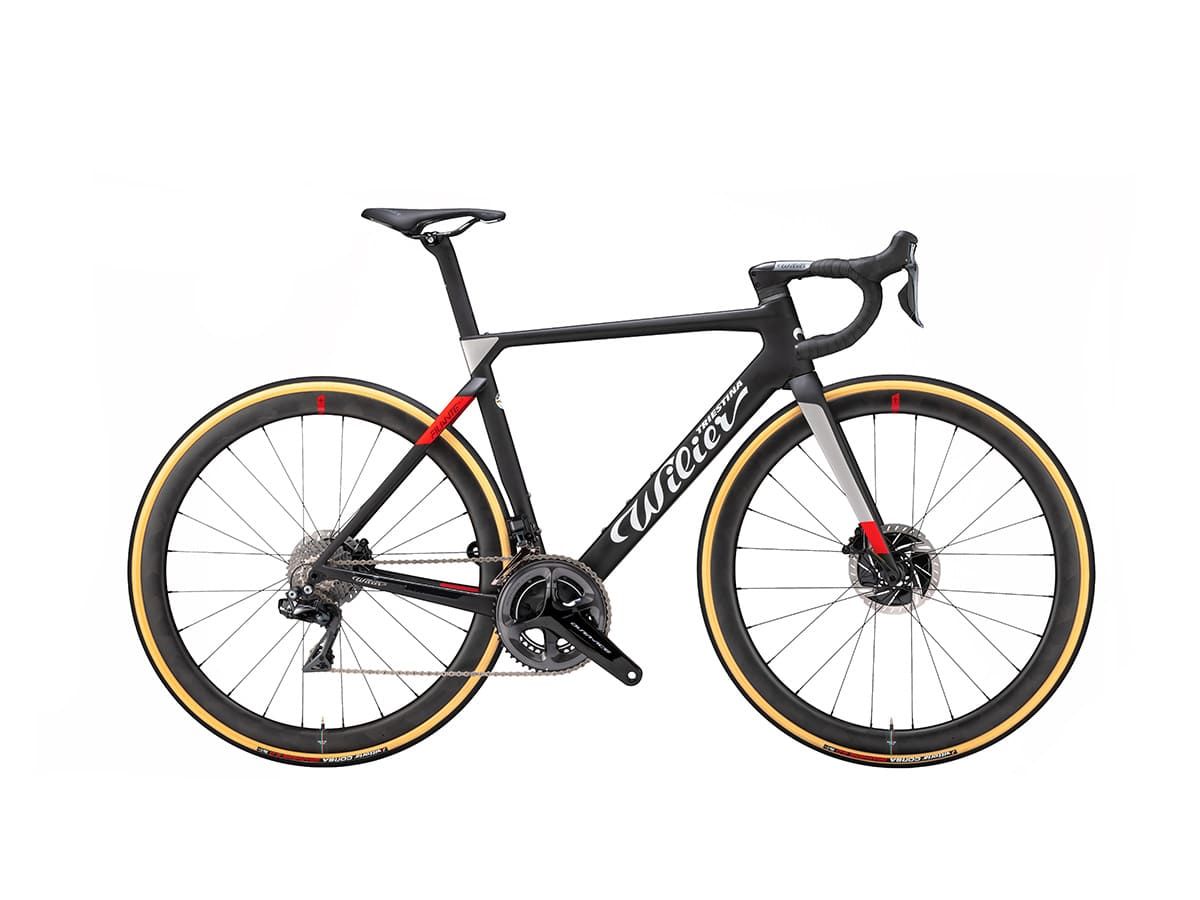 Wilier Triestina FILANTE SLR 消光黑/紅 車架組 S